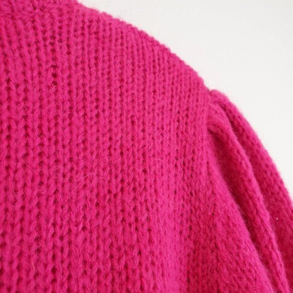 Rebecca Minkoff Olive sweater in fuchsia - Picture 7 of 9